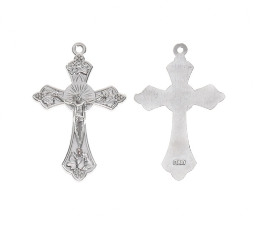 [24406] Cruz Cristo 34 34x22mm/NQ x 10unds