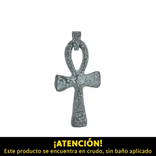 [24502] Pendiente cruz 115x62mm H-25275/R x und