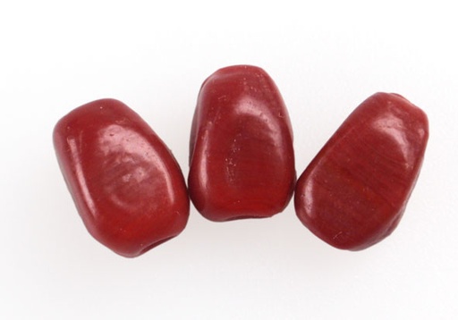 [24905] Vidrio hindú 183 6x8mm rojo 021 x und