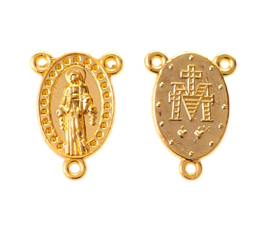 [24976] Crucero virgen milagrosa 796 18x12mm/golfi x und