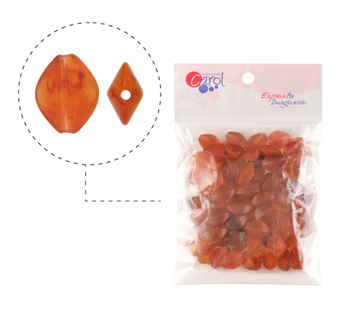 [26220] Acrilico oval 17x14mm AAB-51153-17 color B-4 x 50 gramos