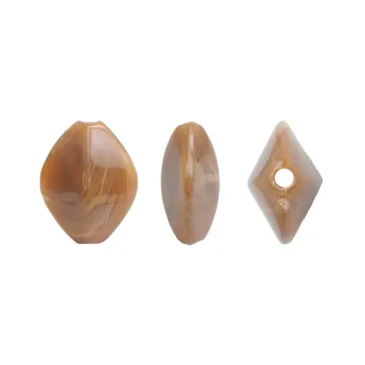 [26230] Acrilico oval 17x14mm AAB-51153-17 cafe A-6 x 50g(Aprox 68und)