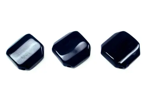 [27795] Acrilico 3051 rombo plano jet 12x6mm x 50g(Aprox 78und)
