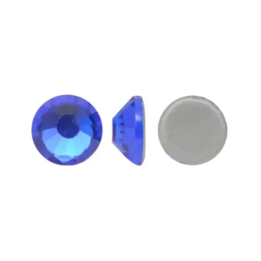 [31515] MC rhinestone SS30 sapphire RS012 x gruesa aprox