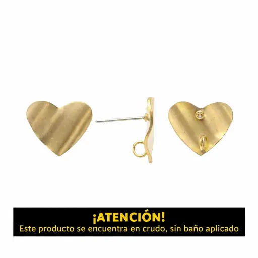 [10232] Arete corazon prensado con argolla 18mm/R x par
