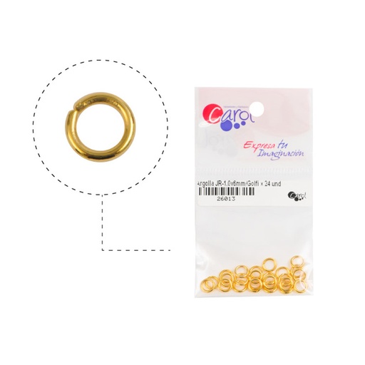 Argolla JR-1.0x6mm/Golfi x 24 und