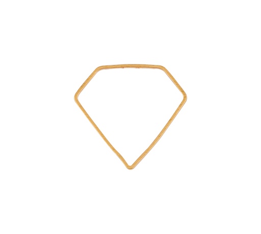 [14735] Marco diamante R204 14x16mm/Golfi x und