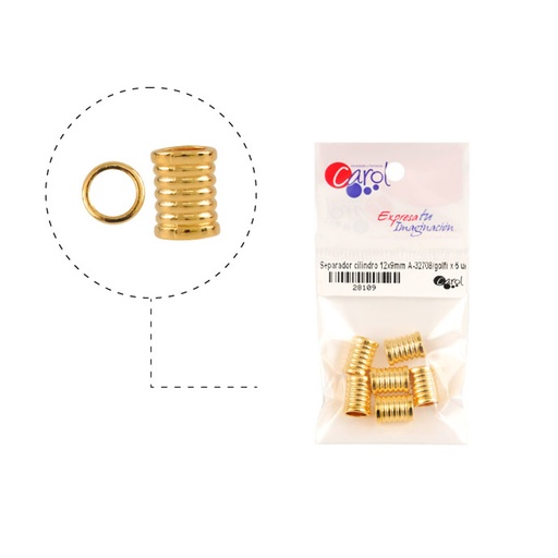 [28109] Separador cilindro 12x9mm A-32708/golfi x 6 und