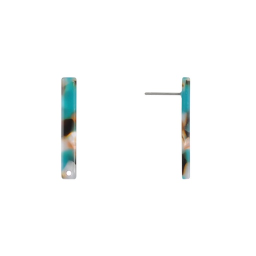 [11188] Topo arete barra poliester 587-1A 5x30mm A371 x par