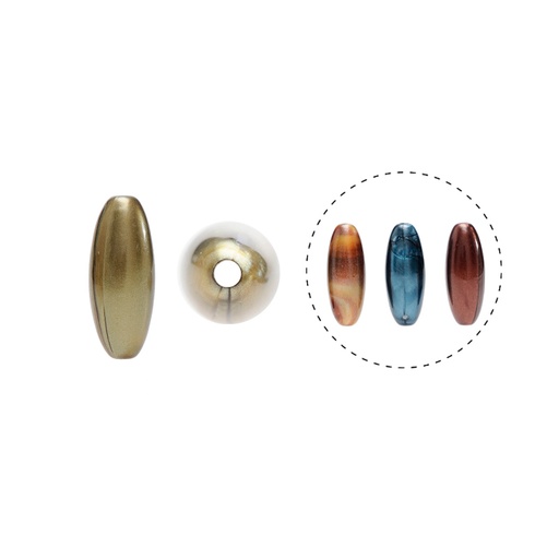 Acrilico 420 12x31mm color surtido x und