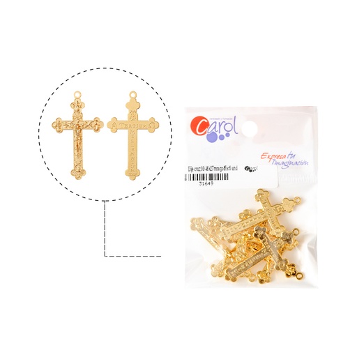 [31649] Cruz 09 46x27mm/golfi x 6 und