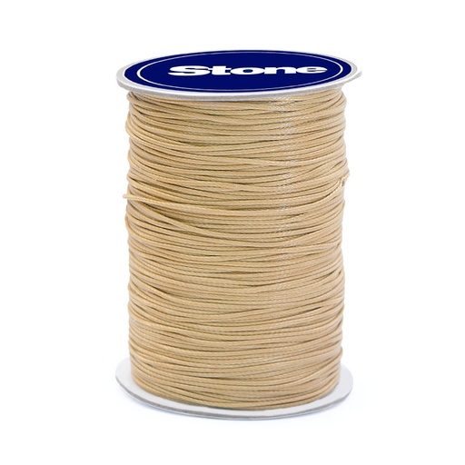[10080] Cordon vibora 1mm 117 beige x rollo 160m