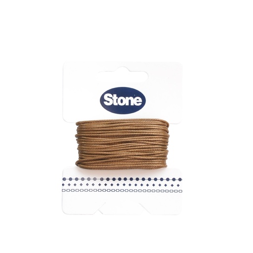 [23246] Cordon vibora 1mm 126 cafe x rollo 8m