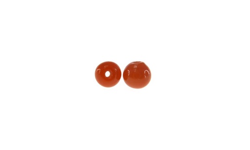 [24680] Vidrio hindú redondo 4mm terracota 029 x und