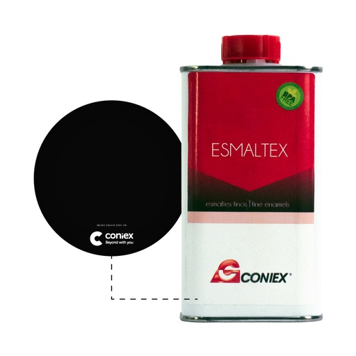 [11019] Resina Esmaltex Coniex 911 Negro x 250g