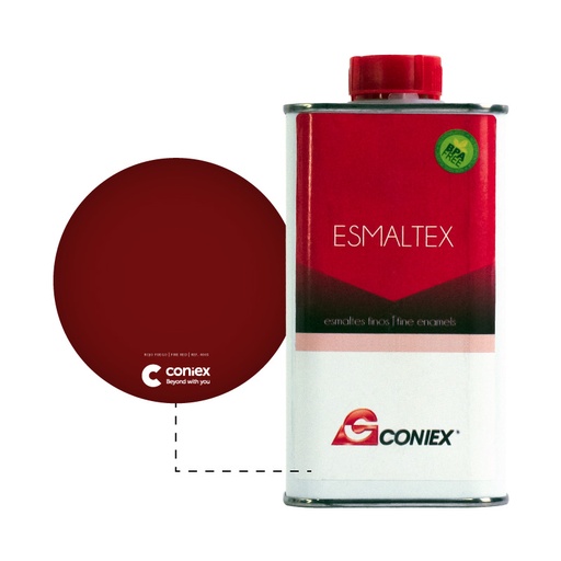 [11025] Resina Esmaltex Coniex 4001 Rojo Fuego Transparente x 250g