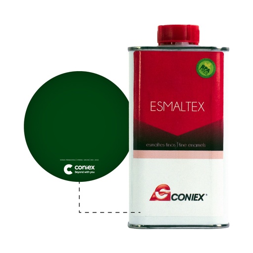 [11037] Resina Esmaltex Coniex 8002 Verde Primavera Transparente x 250g