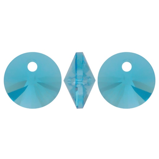 [18343] 6428 swarovski rivoli aquamarine 6mm x und