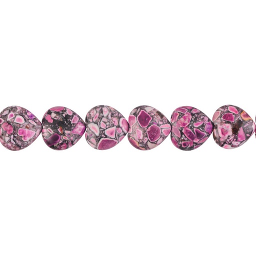 [16418] Sarta corazon 20mm THF-25 lila 9 x 21unds