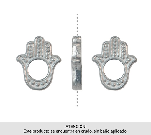 [11303] Herraje A0265/R mano de fátima 15.30x12.77 x und