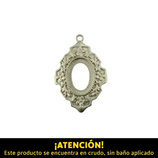 [14493] Herraje dije oval A2110/R 36*54mm x und