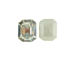 [15017] MC octagon 10x8mm crystal x und