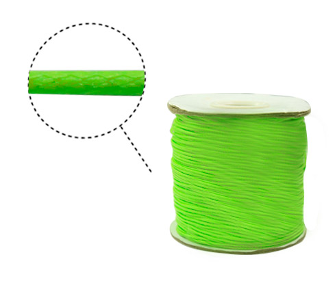 [15418] Cordon vibora 1mm 116 verde neon x 100m