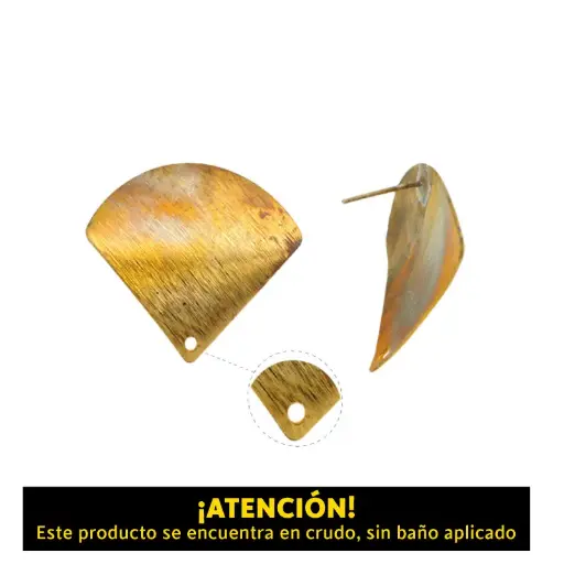[17201] Aretes abanico MA-180011 30x28mm/R x par
