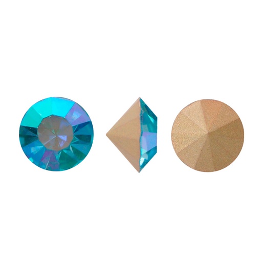 [12800] MC chaton Lian aquamarine AB PP14 x gruesa