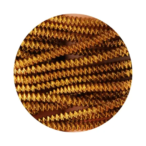 [12474] Alambre nakshi bullion dorado envejecido x 5g