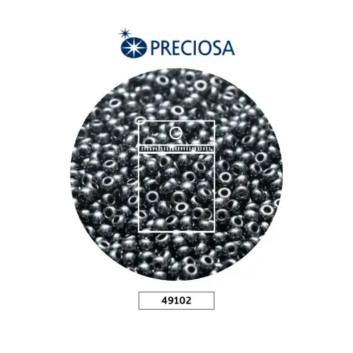 [17280] Mostacilla checa preciosa 10/0 49102 acerina x 50g