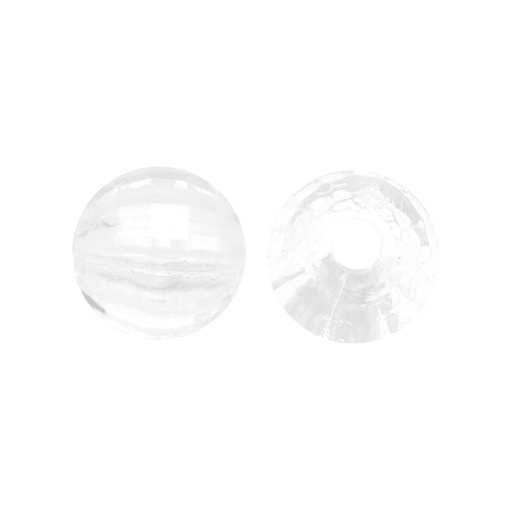 [10745] Acrilico 2699 redonda mundo 6mm cristal x lb