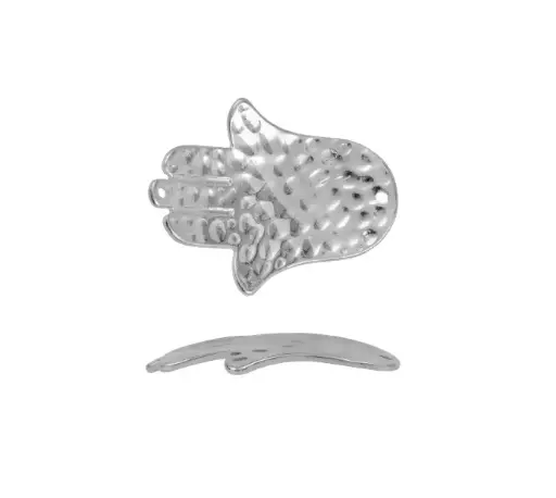 [02445] Herraje mano de fátima 49x38mm BI682 x und