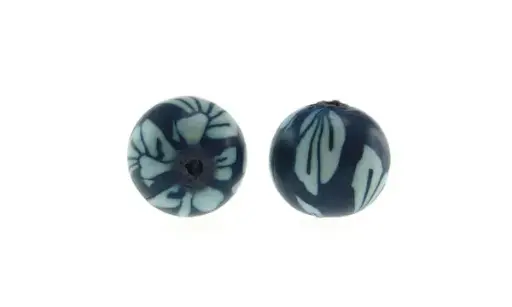[02546] Bola neopreno lisa 12mm azul turqui x und