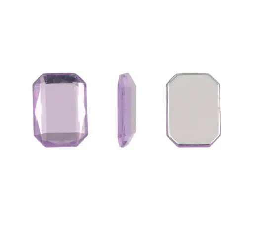 [02822] Acrilico K1013 octagon con cono 13X18 mm violet 9 x und