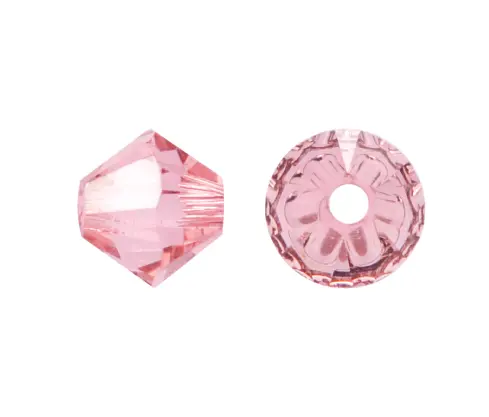[03266] 5328 swarovski rombo vintage rose 6mm x und
