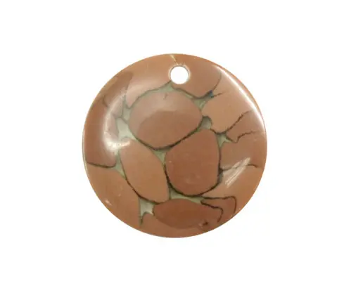 [03789] Unidad plastica redonda vetiada colore