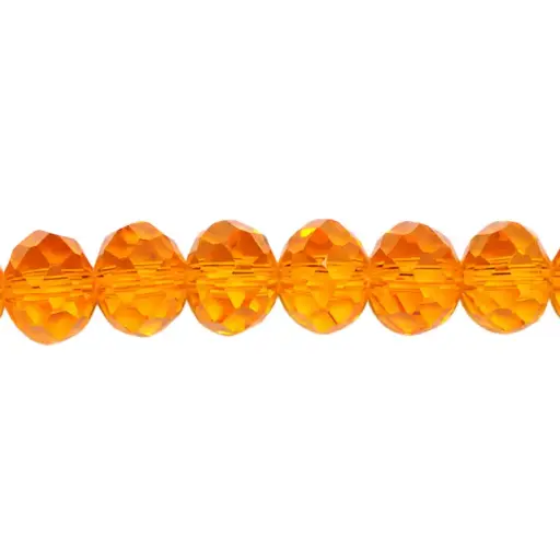 [03870] Murano rondela facetada 8mm sun 34x70unds