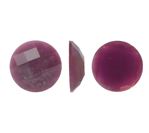 Acrilico 5001# redondo 12mm amethyst B37 x und