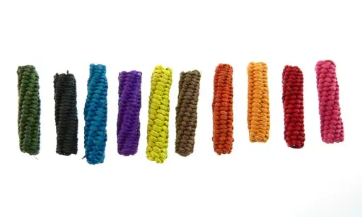 iraca tubos color surtido x docena