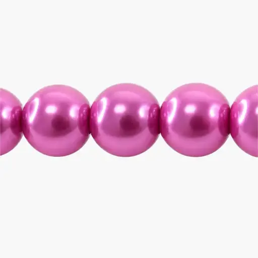 [09495] Perla vidrio 12mm fuchsia CX-961 x 68und