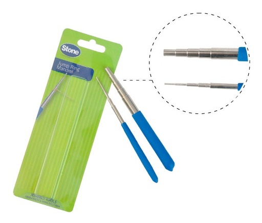 [03385] Jump ring mandrel stone XQ142 x und