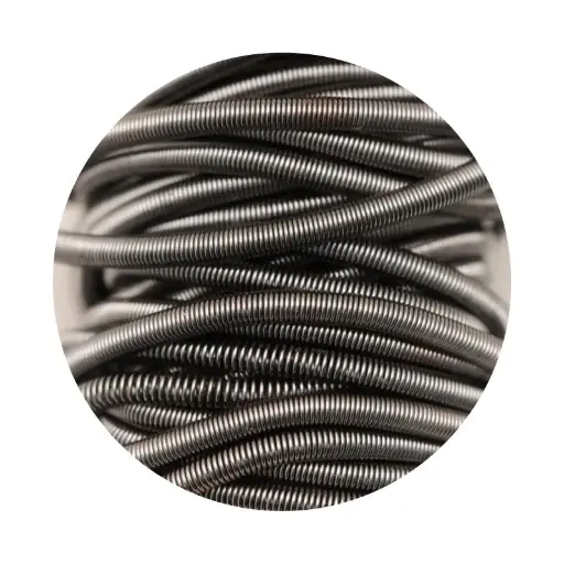 [07020] Alambre bullion - french wire 0.7mm plata envejecido x 5g