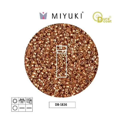 [00396] Miyuki delica 11/0 DB1836 galvanizado muscat x 2G