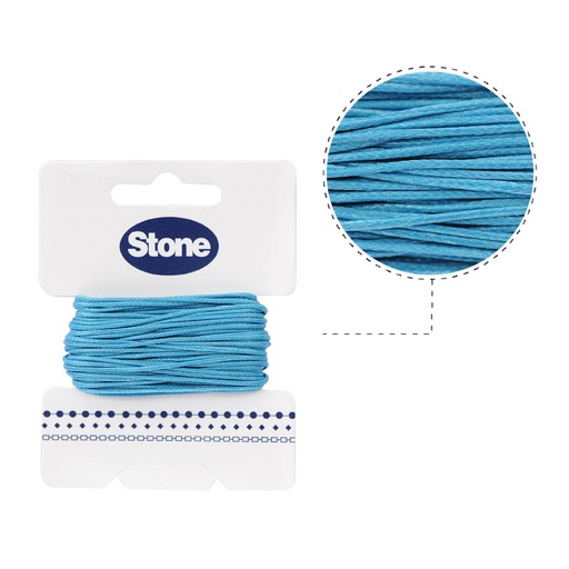 [02622] Cordon vibora 1mm 130 turquesa x 8m