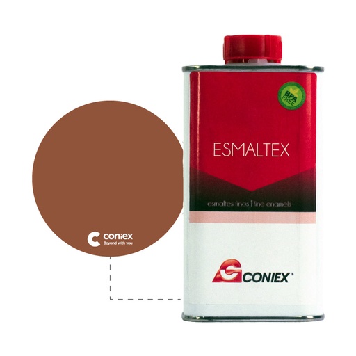 Resina Esmaltex Coniex 722 Marrón Caldera x 250g