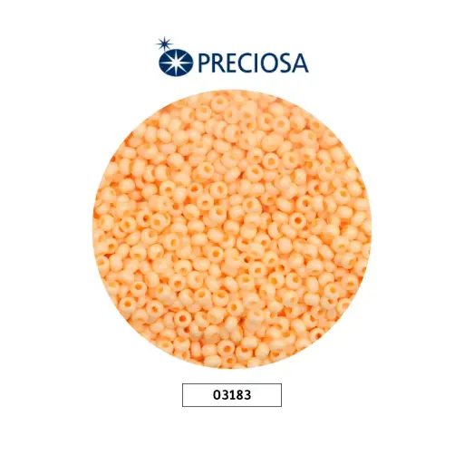 [07136] Mostacilla checa preciosa 2mm 03183 curuba pastel x 500g