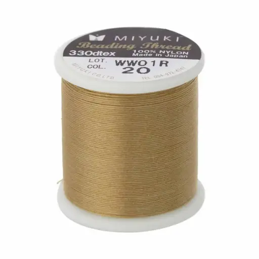 [02197] Hilo miyuki K4570 #20 bronce x 50m