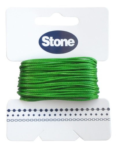[05458] Cordon vibora 1mm 137 verde x rollo 8m