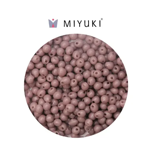 Miyuki drop beads 2.8mm DP0410 opaco mauve x 500g